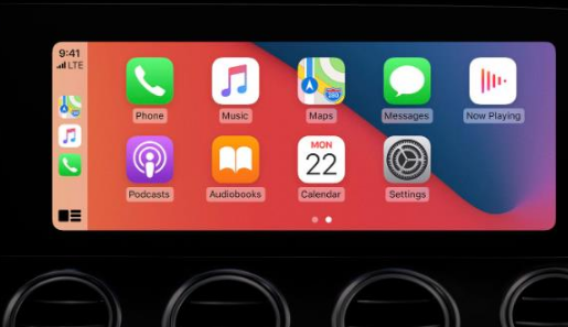 滁州apple维修网点分享如何将iPhone连接到CarPlay 